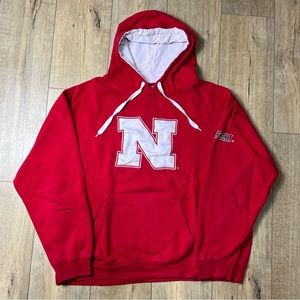 Stadium Athletics Nebraska Huskers College Red Hoodie  Men’s Size XL